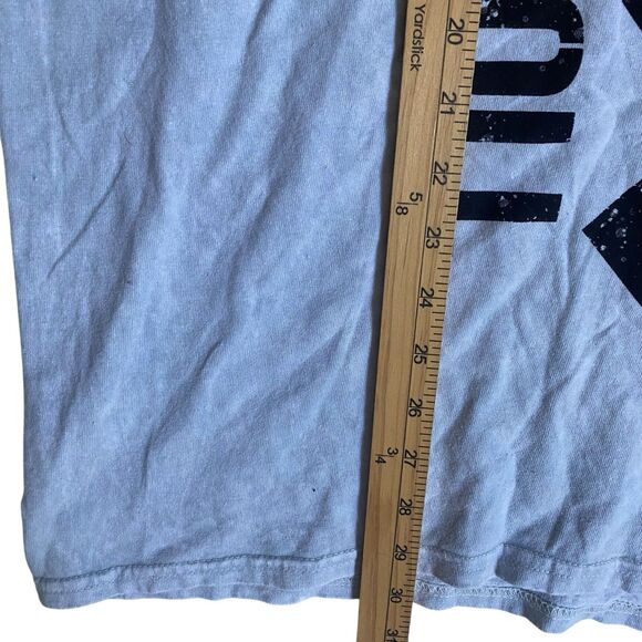 ACDC T Shirt Men XL Gray Black Graphic Print Crewneck Official Licensed - Picture 4 of 5